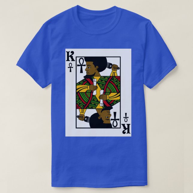 ALKEBULAN BLACK KING T-Shirt (Design Front)