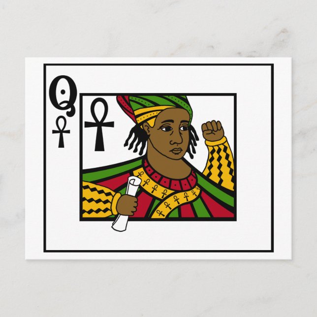 ALKEBULAN - THE BLACK QUEEN POSTCARD (Front)