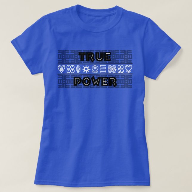 ALKEBULAN - TRUE POWER T-Shirt (Design Front)
