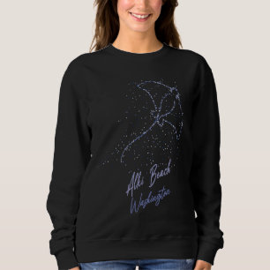 Alki Beach Washington Souvenir Sweatshirt