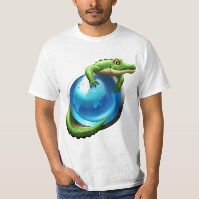 All2gethr Alligator Mascot Tshirt (Front)