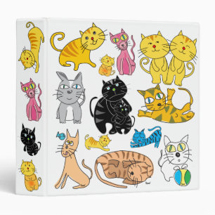All 13 Cats In One Binder