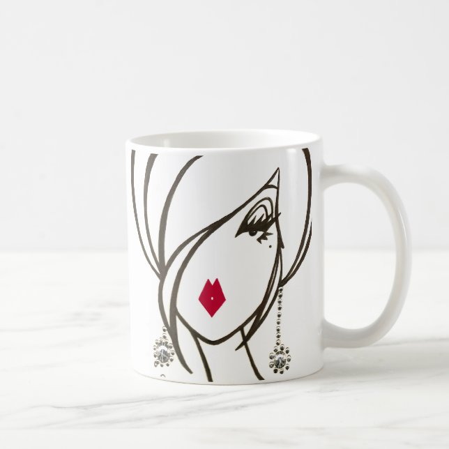 "All A Girl Needs To Be Happy..." Coffee Mug (Right)