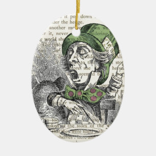 All a Little Mad Ceramic Ornament