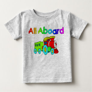 All Aboard Baby T-Shirt