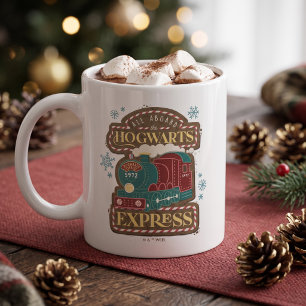 All Aboard the HOGWARTS™ Express Christmas Cookie Large Coffee Mug