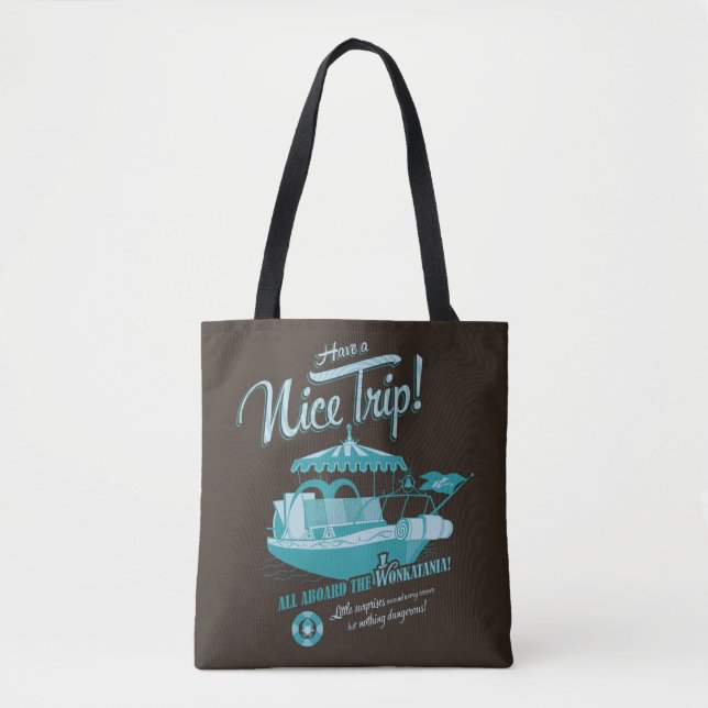 All Aboard The Wonkatania! Tote Bag (Front)