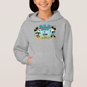 All Aboard Vintage Mickey & Minnie Sailor Graphic