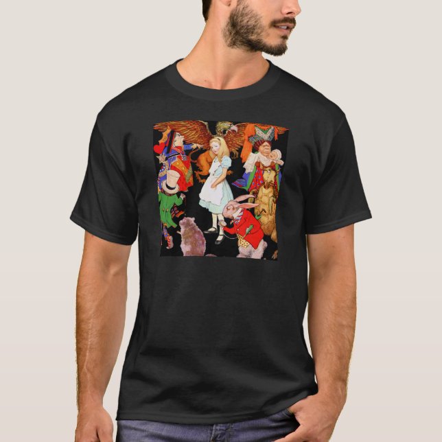 ALL ABOUT ALICE IN WONDERLAND T-Shirt (Front)