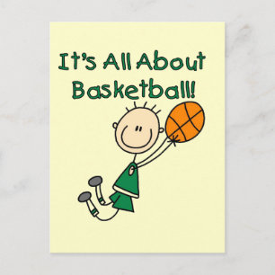 All About Basketball Tshirts and Gifts Postcard
