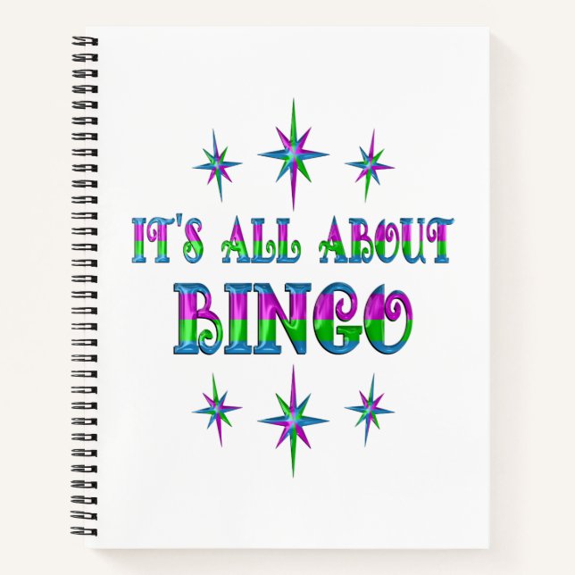 All About Bingo Notebook (Front)