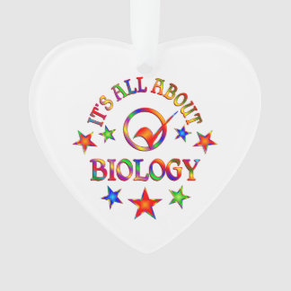 All About Biology Ornament