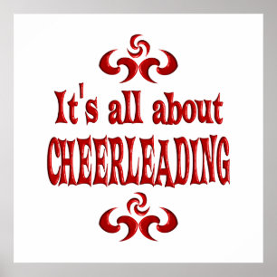 ALL ABOUT CHEERLEADING POSTER