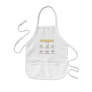All about Cheese Types Menu    Kids' Apron