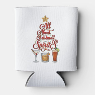 All About Christmas Spirits Cocktails Whiskey Star Can Cooler