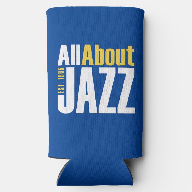 All About Jazz 16 oz Beverage Cooler (Back)