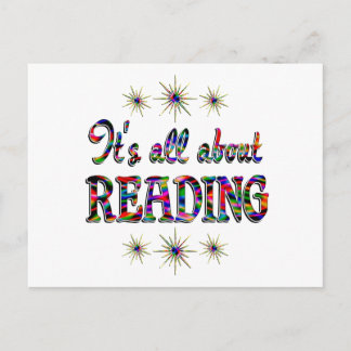 ALL ABOUT READING POSTCARD