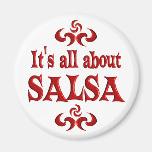 ALL ABOUT SALSA MAGNET