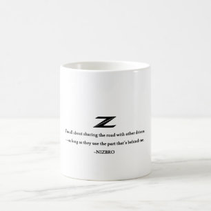All About Sharing The Road Coffee Mug
