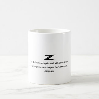 All About Sharing The Road Coffee Mug