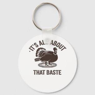 All About That Baste Christmas Trendy Keychain