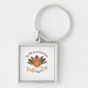 All About That Baste Classic Sloth Keychain