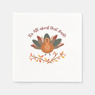 All About That Baste Classic Sloth Napkin