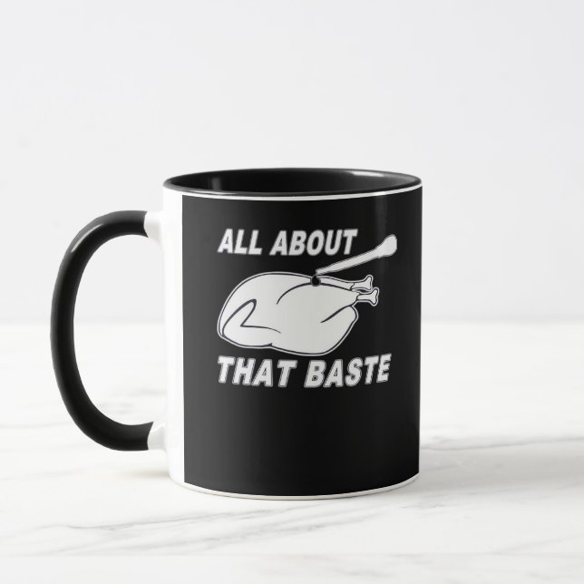 All About That Baste Fitted Scoop Mug (Left)