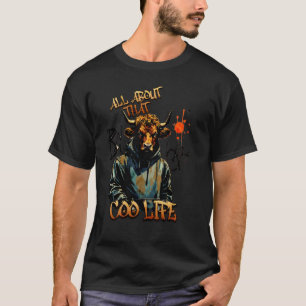 All about that Coo Life, Scottish Highland Cow T-Shirt