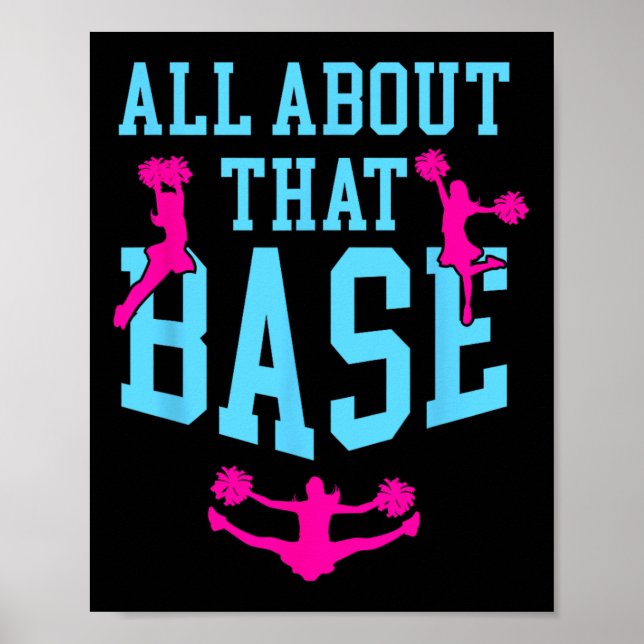 All About That Se Cheer Quote  Poster (Front)
