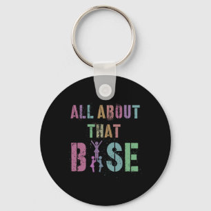 All About That Se Cheerleading Team Cheer Squad  Keychain
