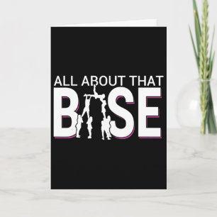All About That Se Funny Cheerleading Cheer - Bigge Card