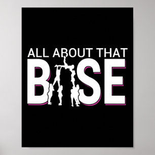 All About That Se Funny Cheerleading Cheer - Bigge Poster