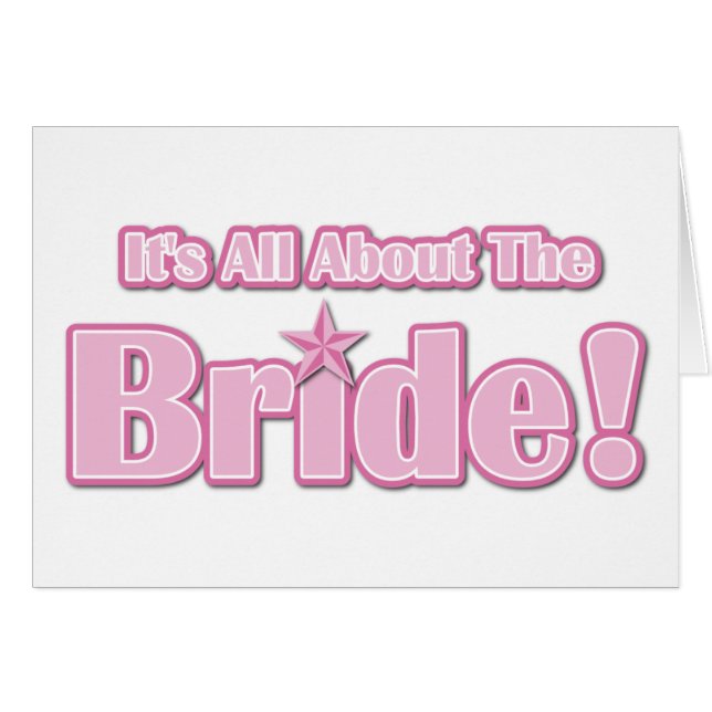 All About The Bride (Front Horizontal)