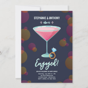 All About The Bride Engagement Party Invitation