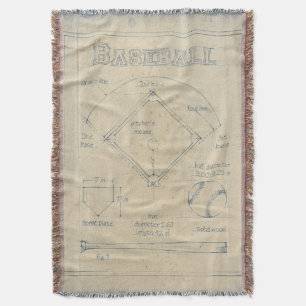 All About the Game - Baseball Throw Blanket