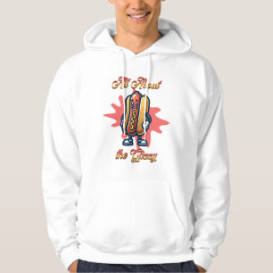 All About the Glizzy   Funny Hot dog Humour Hoodie