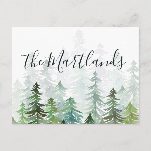 ALL ABOUT THE NAME HOLIDAY POSTCARD (Front)