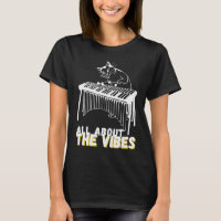 All About the Vibes Vibraphone Jazz Cat Musician
