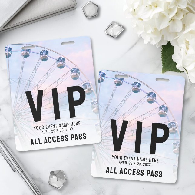 All Access Event VIP Badge (All Access Event VIP Badge)