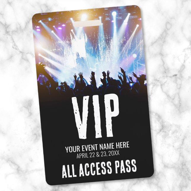 All Access VIP Badge (All Access VIP Badge)