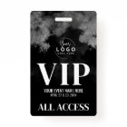 All Access Your Logo Black White VIP