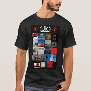 All Album Posters Rushband Completed T-Shirt