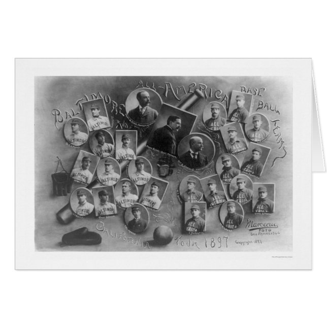 All America Baseball Tour 1897 (Front Horizontal)
