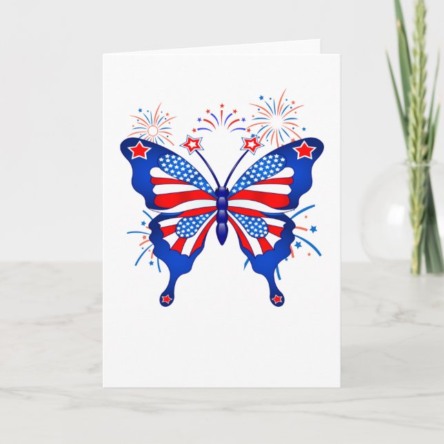 All American 4th Of July Card (Front)