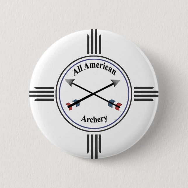 All American Archery Button (Front)