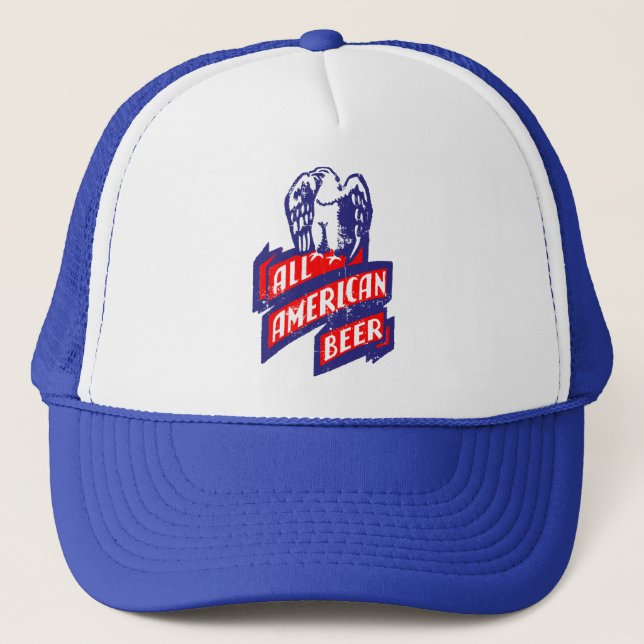 All American Beer Trucker Hat (Front)