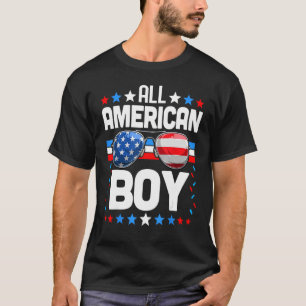 All American Boy Matching Family Fourth 4th of Jul T-Shirt