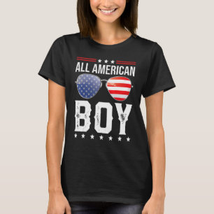 All American Boy Matching Family Fourth 4th Of Jul T-Shirt