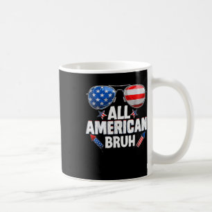 All American Bruh 4th Of July Boys Coffee Mug